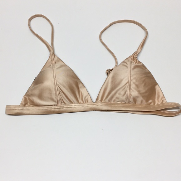 ❤️SOLD ❤️🎉HP🎉🆕SEXY Champagne Thong Bikini - Picture 4 of 7